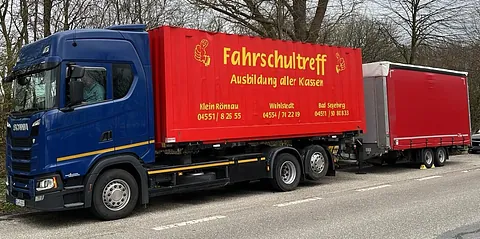 Fahrschultreff für alle Klassen an drei Standorten LKW MAN-TGX