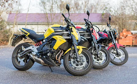 Fahrschultreff für alle Klassen an drei Standorten Kawasaki 650