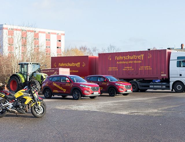 Fahrschultreff für alle Klassen an drei Standorten